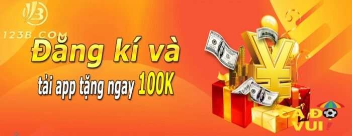 123b tặng 100k freebet cho thành viên tải APP mới-min